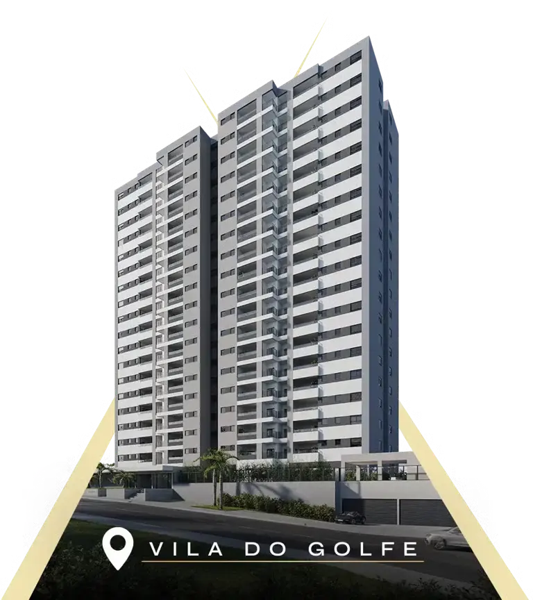 Fachada do Solaris Residencial em Ribeirão Preto